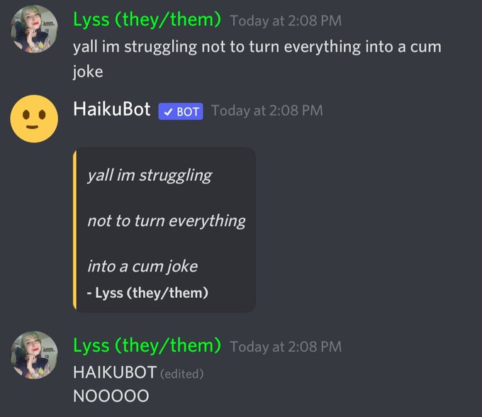 haikubot rly did it to me 😬 https://t.co/GSOIVE2p4m