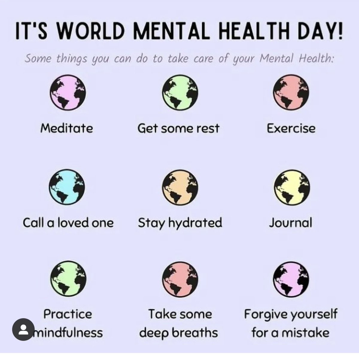 October 10th is #WorldMentalHealthDay  
An opportunity to talk about mental health, how to break the stigma around it, and the importance of speaking out and seeking support when struggling with a mental health issue. #MentalHealthMatters