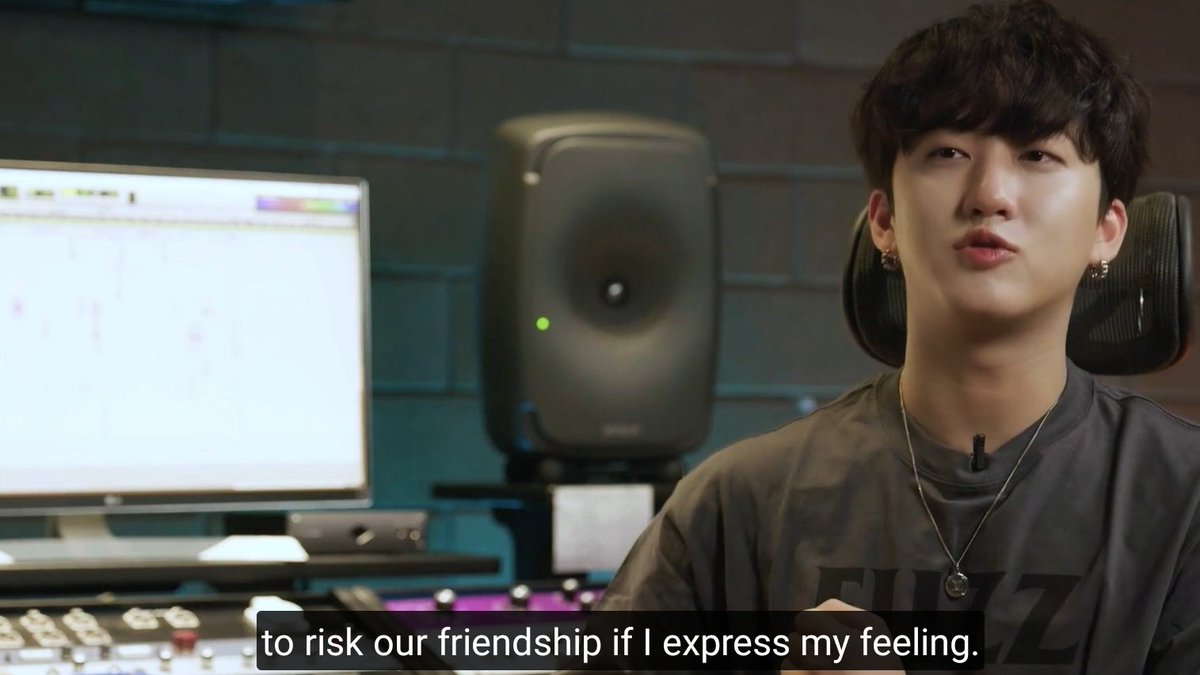 6. 좋아해서 미안 (SORRY, I LOVE YOU)↬ Changbin: "song about having feelings for a friend, but you're hesitant to tell them how you feel, because you're worried that it might make the relationship worse then already is"└ situation that many people can sympathize to