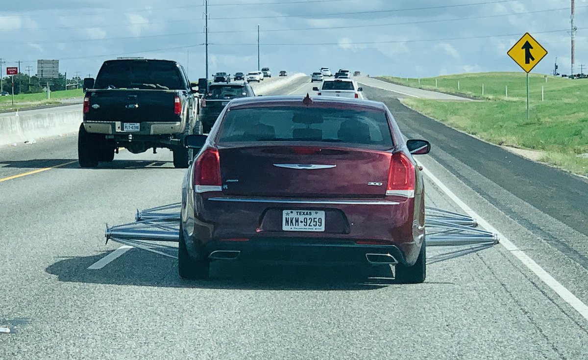jonnybhd's tweet photo. I totally missed my exit to get this pic but I think we can all agree it was worth it to see these sick blades. https://t.co/lP9nCBLTIh