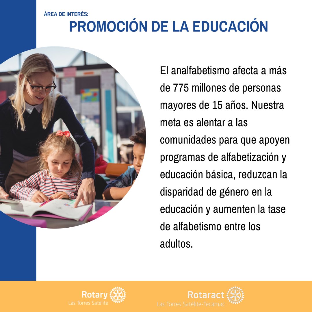 clubrotario_lts's tweet photo. Una de las áreas de interés de Rotary es la Promoción de la Educación 🤓⚙️🍀

#rotary #rotaryinternational #rotaract #rotaryclub #rotaractclub #rotarios #rotariosmexico #rotaract #rotaractclub #rotaractors https://t.co/5ZLkqePjFJ