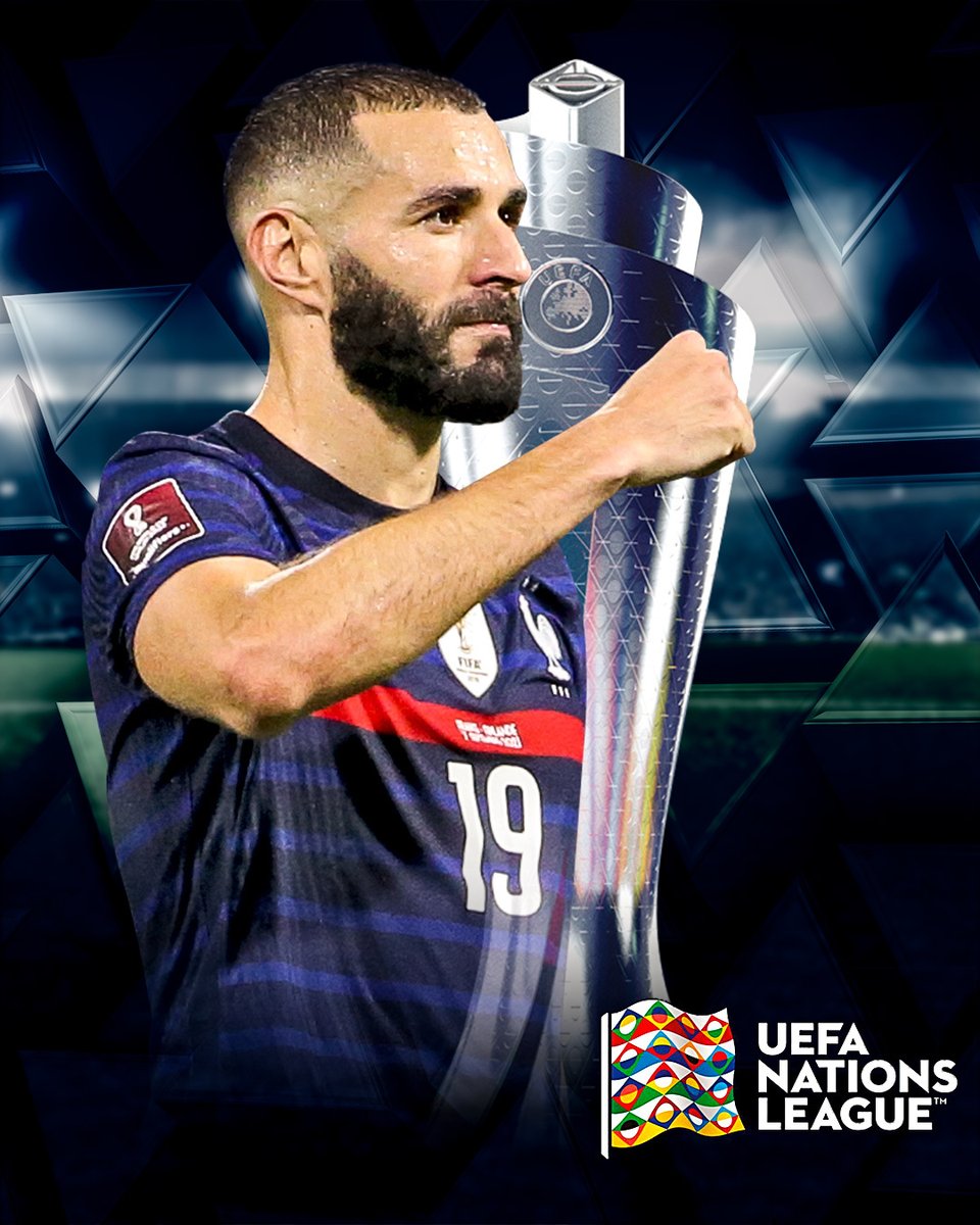 👏🇫🇷 Congratulations, <a href="/Benzema/">Karim Benzema</a>
🏆 #NationsLeague