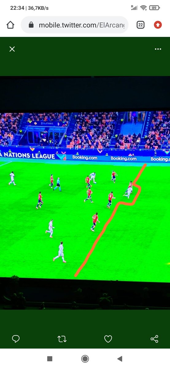 Parece ser que sí estaba en línea.