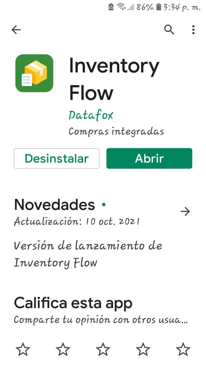 j_Pazos's tweet image. ¡Publicada!  #InventoryFlow