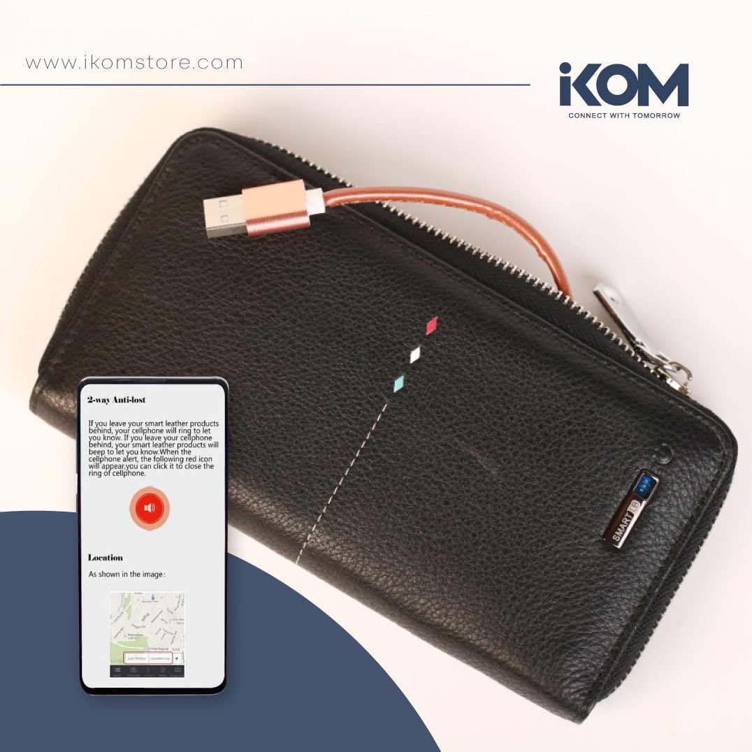 ikomStore's tweet image. Another everyday Gadget that’s worth every penny from IKOM.
IKOM smart wallet makes sure that your valuable money and credit cards are completely safe and never lost thanks to its tracking feature.

Get your smart wallet now: ikomstore.com