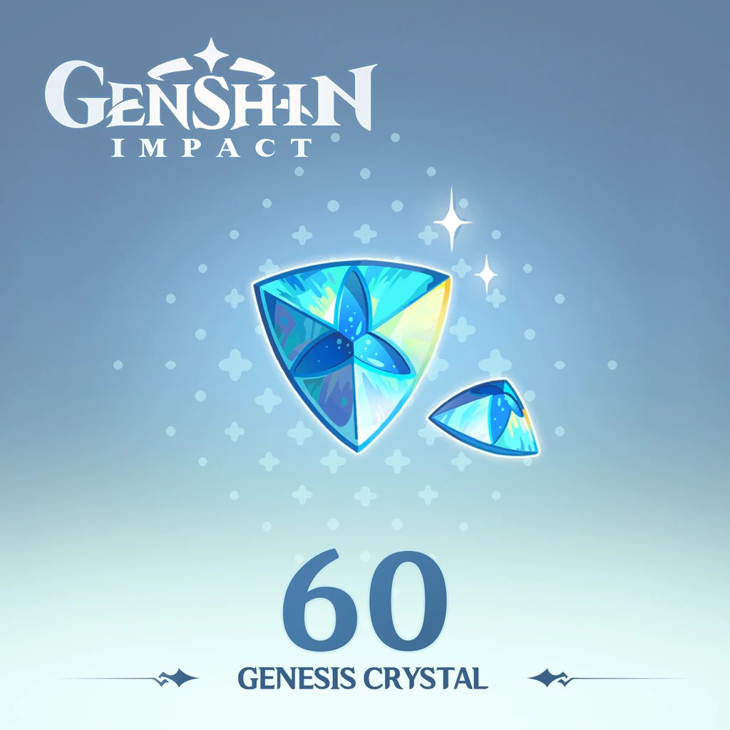 sangonomiyaist's tweet photo. WELKIN AND GENESIS CRYSTALS GIVEAWAY

to celebrate reaching 600 followers, i’ll giveaway 1 welkin and 2 60 gc packs!

to enter: 
- like and rt 
- follows not necessary but appreciated! ifb
- 3 winners total
- login, top up center, or codashop only!

ends oct 16

#genshinGiveaway https://t.co/lniTDJ242g