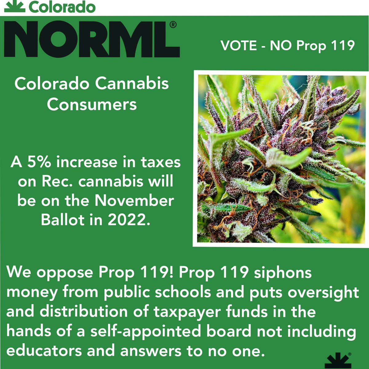 Colorado NORML tweet media