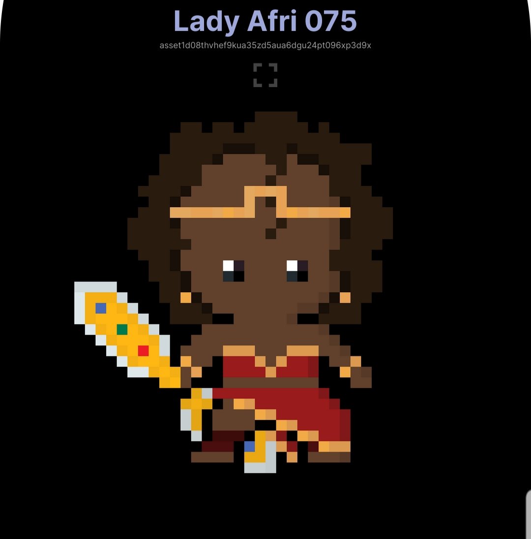 NicolasC3rny's tweet photo. GIVEAWAY 🎉🎉🎉

This is your chance to win one Lady Afri from the Cardano Heroes collection before the next drop on October 12th!!

What do you need to do?

1️⃣ Follow @cardanoheroes
2️⃣ Like &amp; Retweet 
3️⃣ Tag 2 friends

48 hours!
#CNFT #ADA #NFTGiveaway https://t.co/pzBDUOF5lD