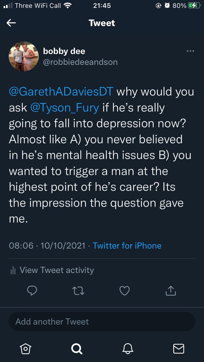 robbiedeeandson's tweet photo. @IFLTV @YouTube I was on him first thing this morning soon as I heard it just didn’t sit well. Like many have also said , unnecessary and could of been asked in private if their friendship is that deep. But since seeing YouTube explanation I understood he understands he fumbled that question https://t.co/oIZFWfY4X9