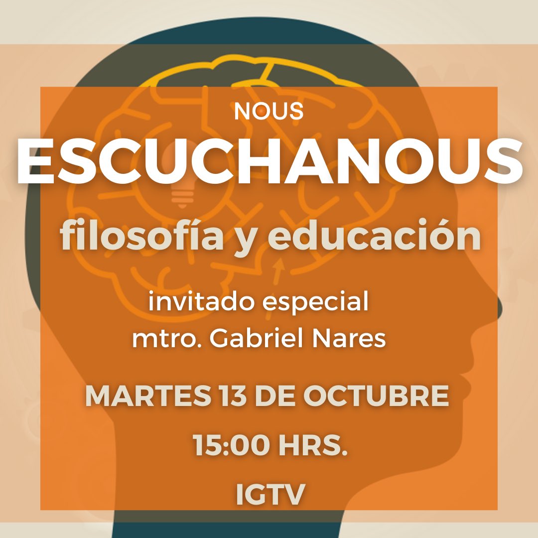NousUPMX's tweet photo. ¡Este martes 13 es el siguiente episodio del podcast! 🎙Tendremos como invitado al Mtro. Gabriel Narez 🧠 Hablaremos sobre filosofía y educación 🙌🏼👀 
.
.
#EscuchaNous #Podcast #SomosGEA #Nous #MeetingPoint #Filosofia #Educacion https://t.co/Yzl9AFXOwJ