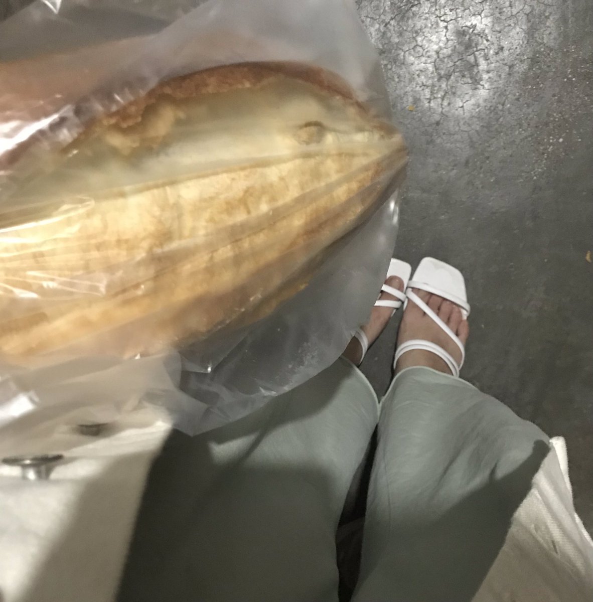 _muzo07's tweet photo. @XcXeX3 Tost perilerinin bana verdiği yetkiyle ekmek almaya gittim bu şekil . Pişman değilim https://t.co/uDG7mH30SP