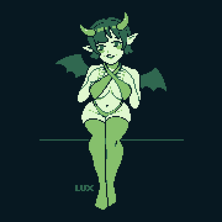 apparently it's pixel art day, here are some pixels
#ドットの日 