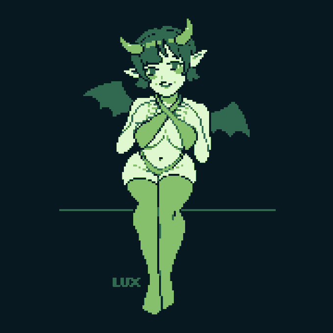 apparently it's pixel art day, here are some pixels
#ドットの日 
