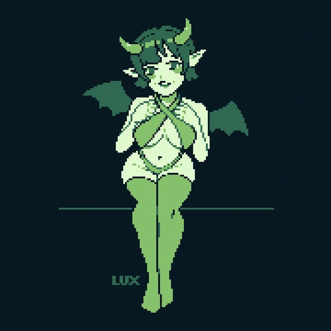 apparently it's pixel art day, here are some pixels
#ドットの日 