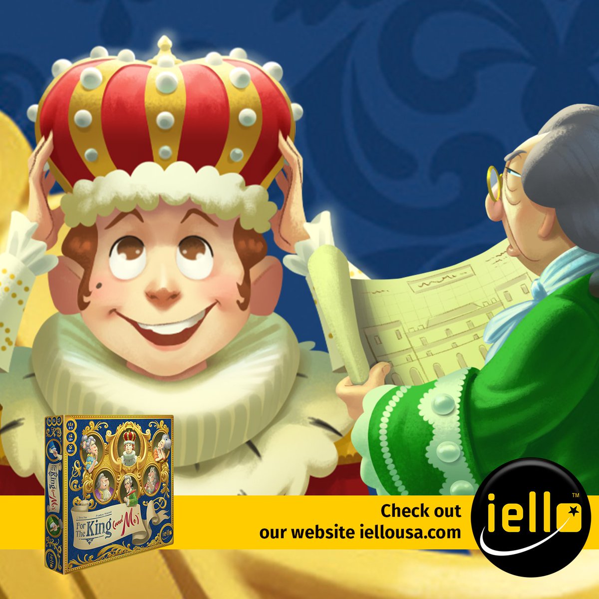 For the King (and Me) coming soon!

👉Check out our website: bit.ly/2YEpoDi