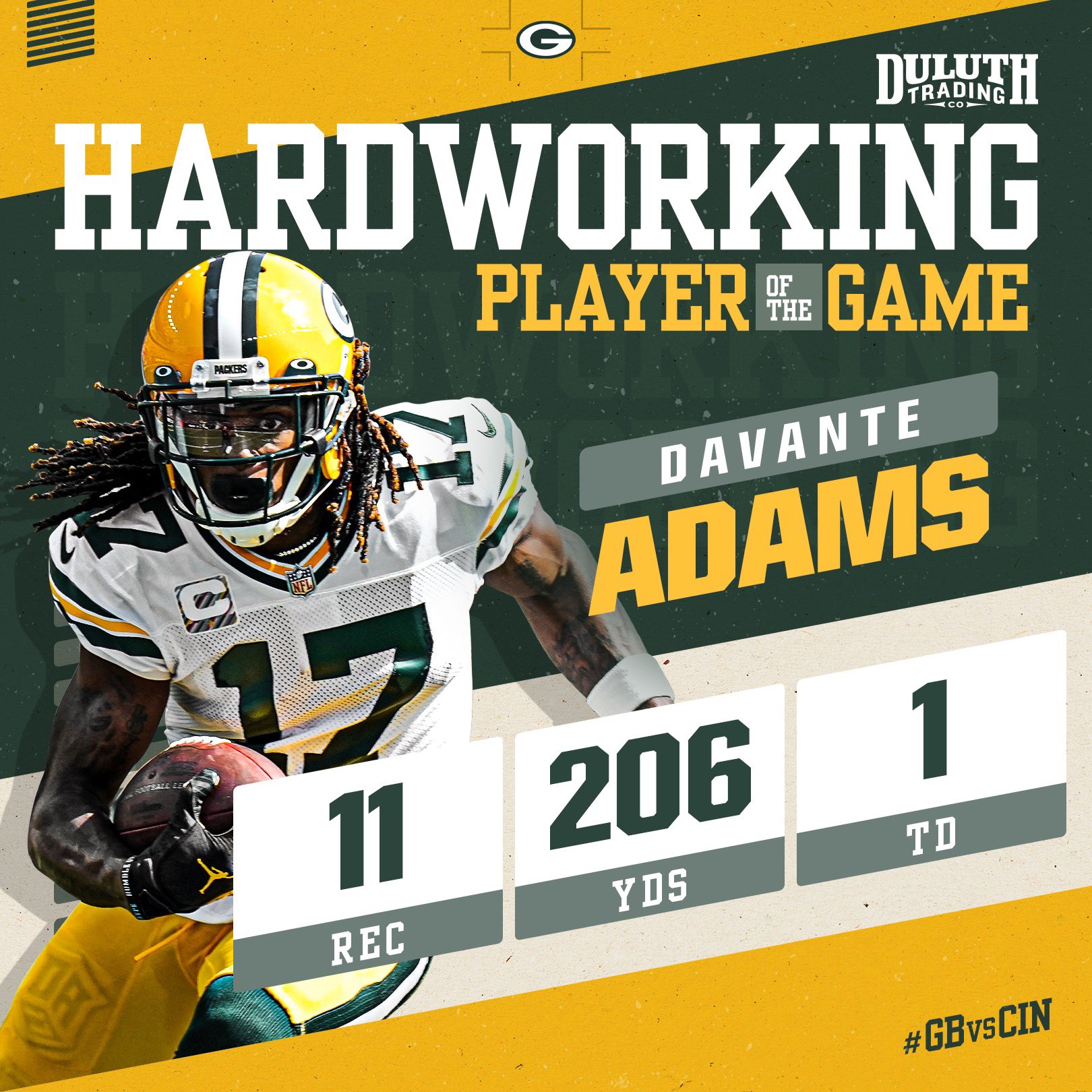 Green Bay Packers on Twitter "A careerhigh 206 receiving yards for