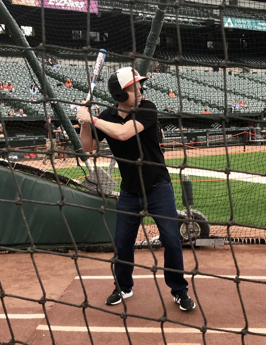 SPOFarrell3's tweet photo. Great day with the @Orioles 🤩#swingforyourseats @MLB https://t.co/aizBdXlYAa