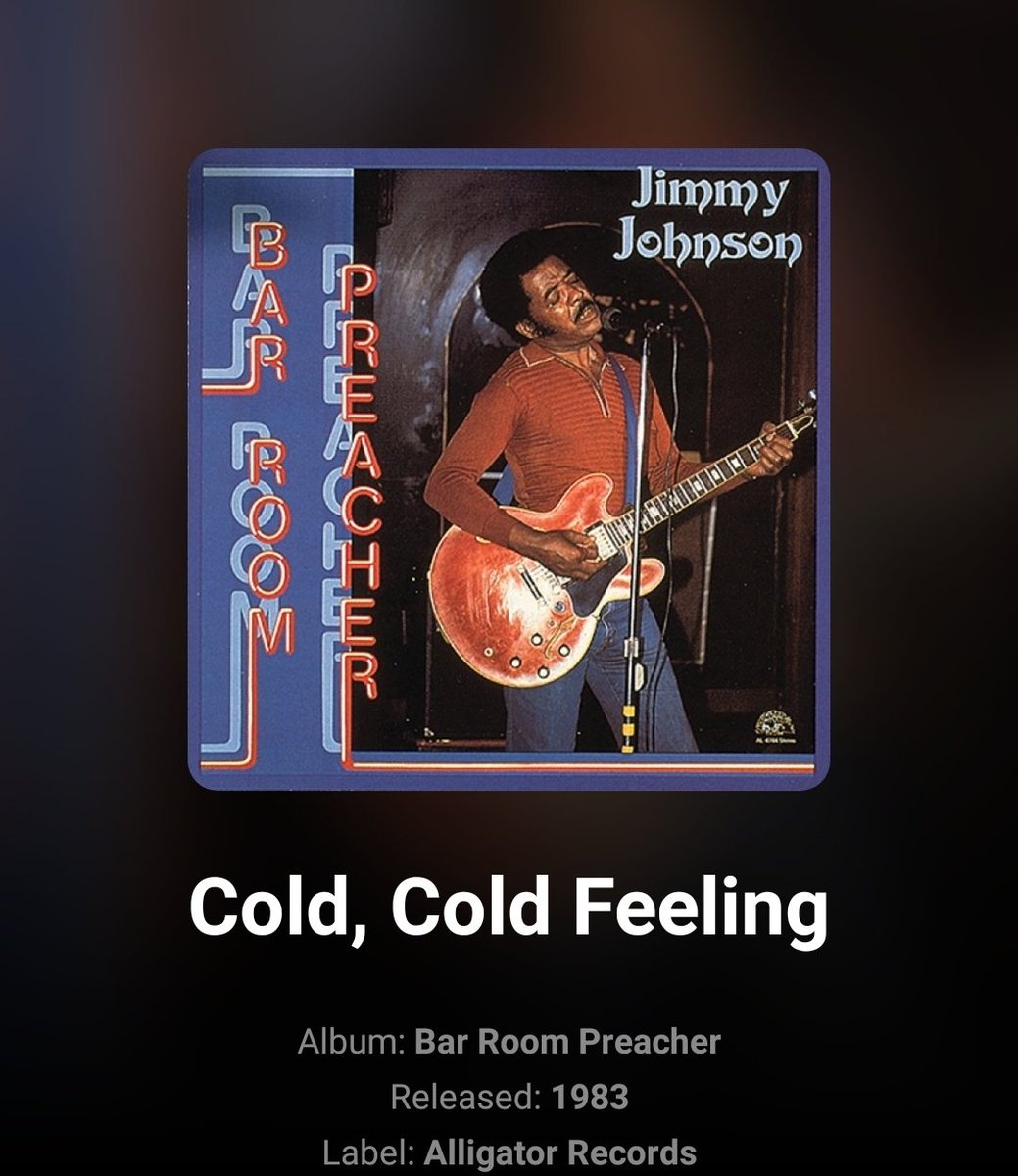 rwyjunior's tweet photo. Mr #JimmyJohnson playing his #ES335 for Alligator Records ... playing now on #SOTB with Ms @CassieJFox
#ColdColdFeeling https://t.co/Ka1lseHNQs