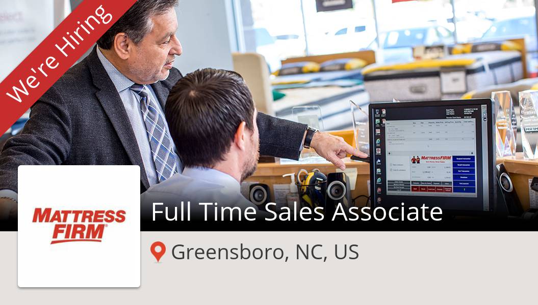 JamesSingley's tweet photo. #MattressFirm is hiring! Full Time #Sales #Associate in #Greensboro, apply now! #job https://t.co/FL6XuttKqv #mfrmlife #lovemyjob https://t.co/Q0PjzuZfKp