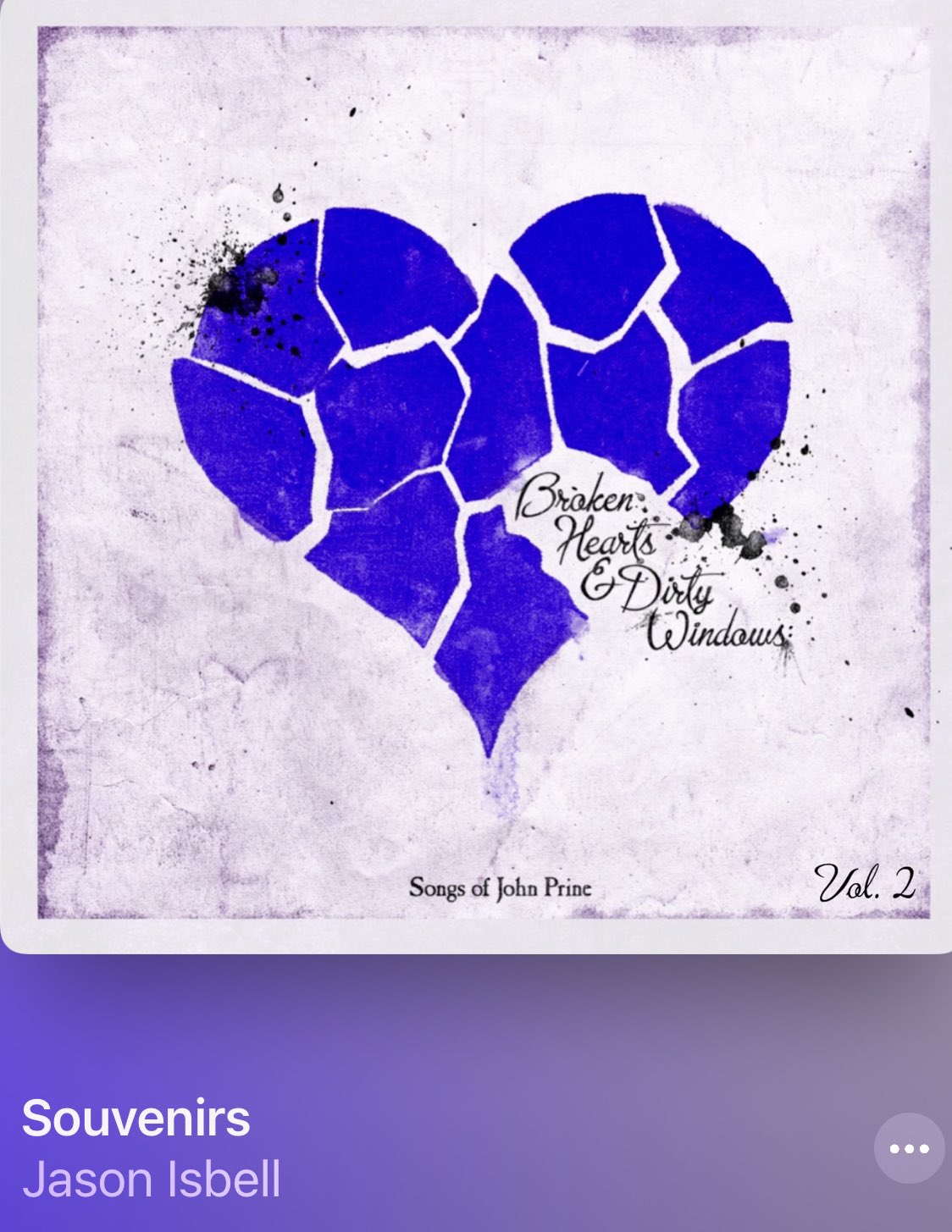 Happy Birthday, to what would have been, John Prine s 75th.

Love this new cover by Jason Isbell of Souvenirs 