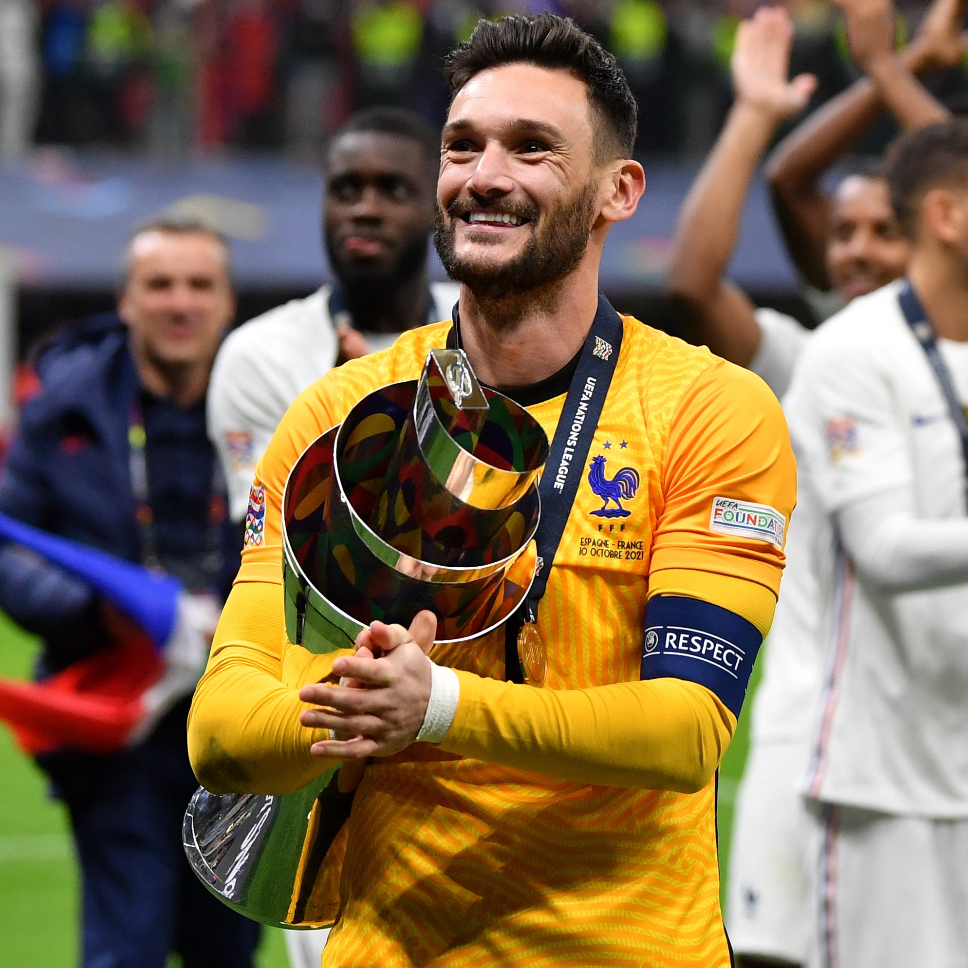 Uefa Euro 2024 On Twitter Hugo Lloris With His Second Major Honour With France Lifting Both The 2018 World Cup And The 2021 Nations League As Captain C Nationsleague Https T Co Xilioqmjyo Twitter