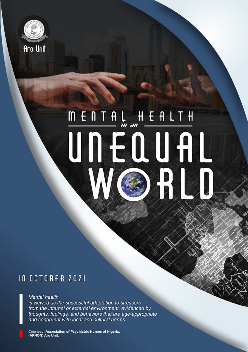 aro_nurses's tweet photo. Association of Psychiatric Nurses of nigeria Aro Abeokuta chapter joined other mental health professionals in celebrating this year's #WorldMentalHealthDay https://t.co/jHmbHeuCZg