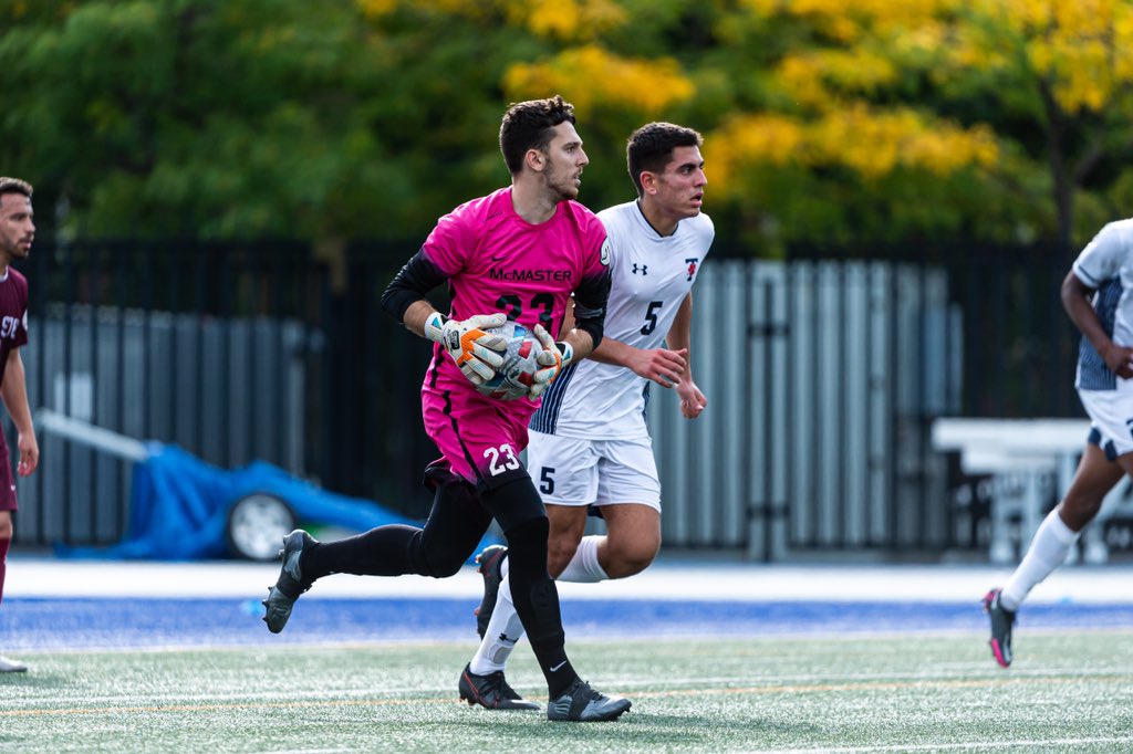 MSOC | The No. 9 Marauders get back in the win column with a 2-0 win over the <a href="/Varsity_Blues/">U of T Varsity Blues</a> !

FINAL
MAC 2 - 0 TOR

📸: Photo courtesy Varsity Blues

#GoMacGo