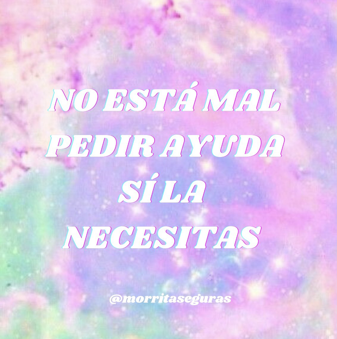 morritaseguras's tweet photo. Hoy y todos los días la salud mental es importante. No hay que avergonzarse por sentir que necesitas ayuda y pedirla, es de valientes reconocer que algo está mal y querer cambiarlo. 
 #DíaMundialdelaSaludMental https://t.co/a0W4PaF61g