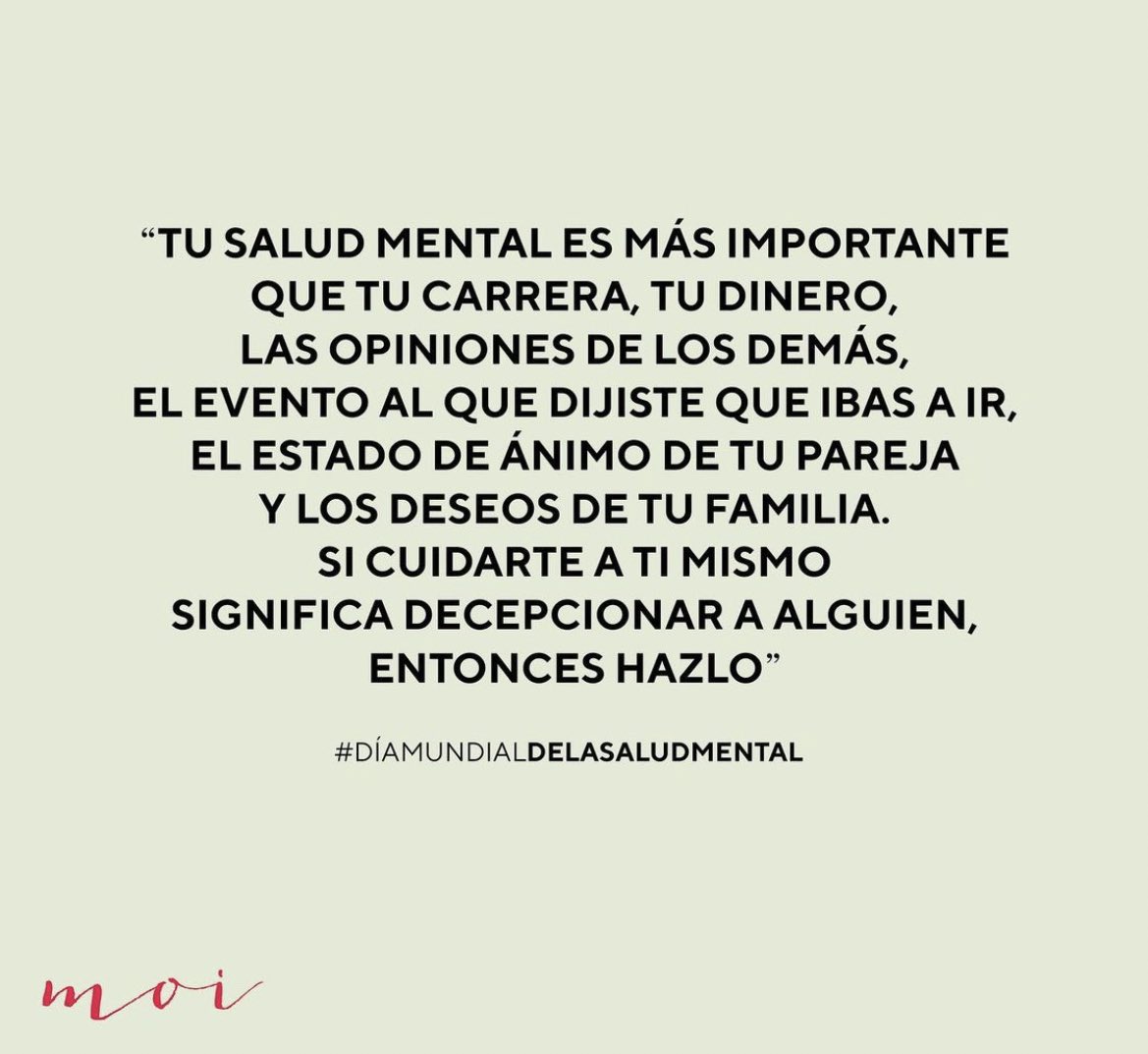 revistamoi's tweet photo. #DiaMundialdelaSaludMental https://t.co/MWrsrB4EP6