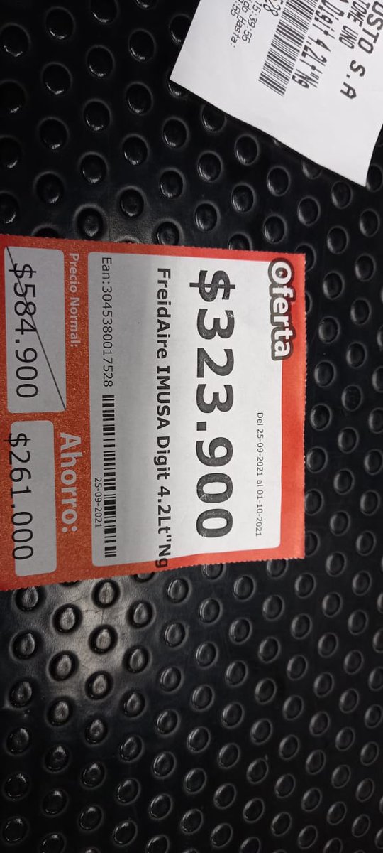 #publicidadengañosa <a href="/ktronixcolombia/">KTRONIX</a> <a href="/sicsuper/">Superintendencia de Industria y Comercio 🇨🇴</a> este es el precio que tienen en exhibición y cobran por en caja. # Engaño al cliente