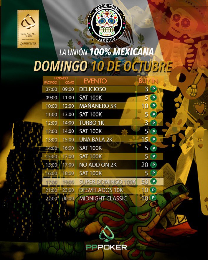 easybet_mx's tweet photo. Y para ir calentando motores !!!! Tenemos muchas satélites donde pueden prepararse para la gran noche !! https://t.co/iyUF1Y9A3E