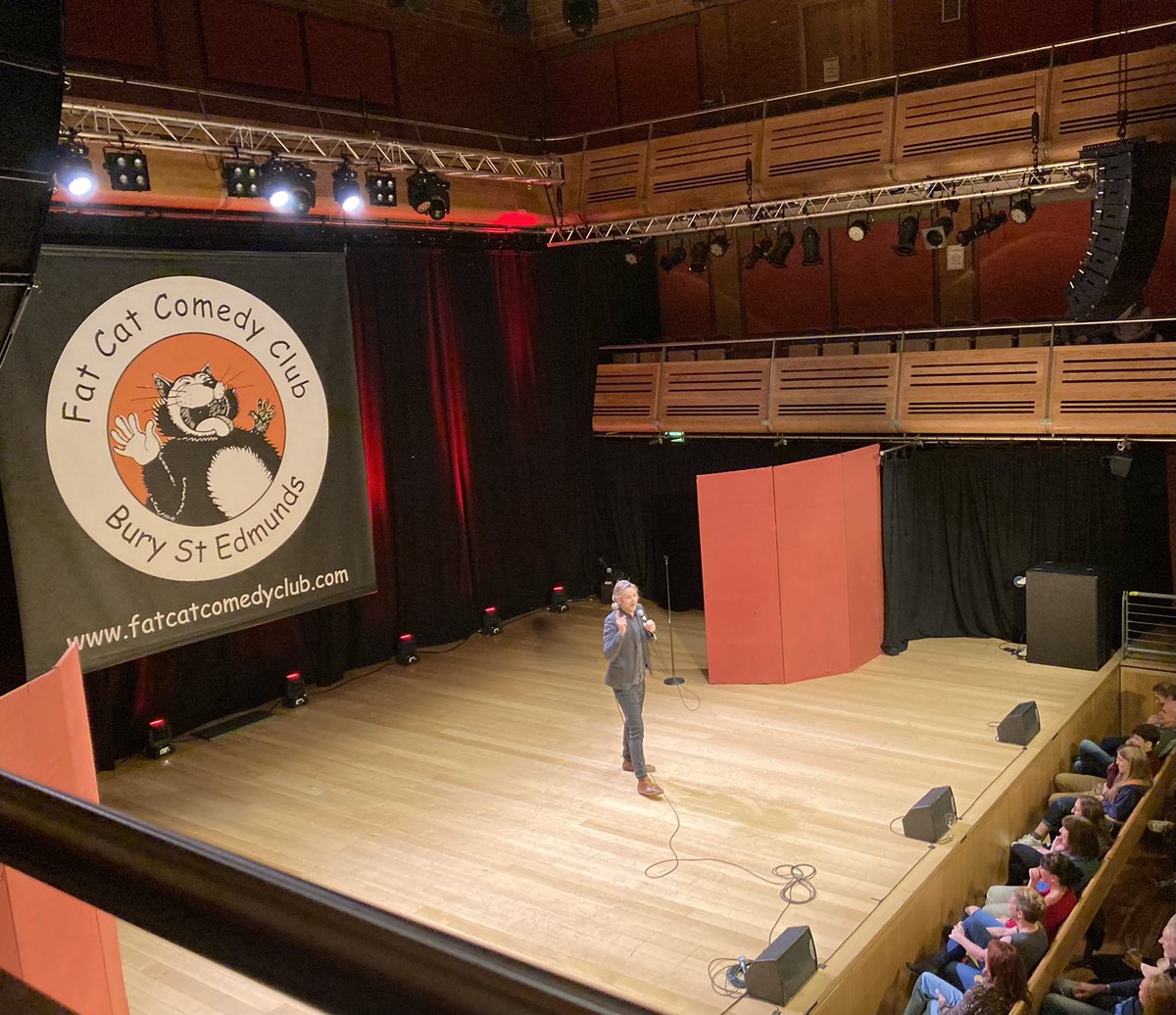 So glad to return to monthly comedy night <a href="/FatCatComedy/">Fat Cat Comedy Club</a> 🥳 Laughed so much I cried 😂 Thank you for an awesome night 👏 <a href="/TheApexVenue/">The Apex</a>