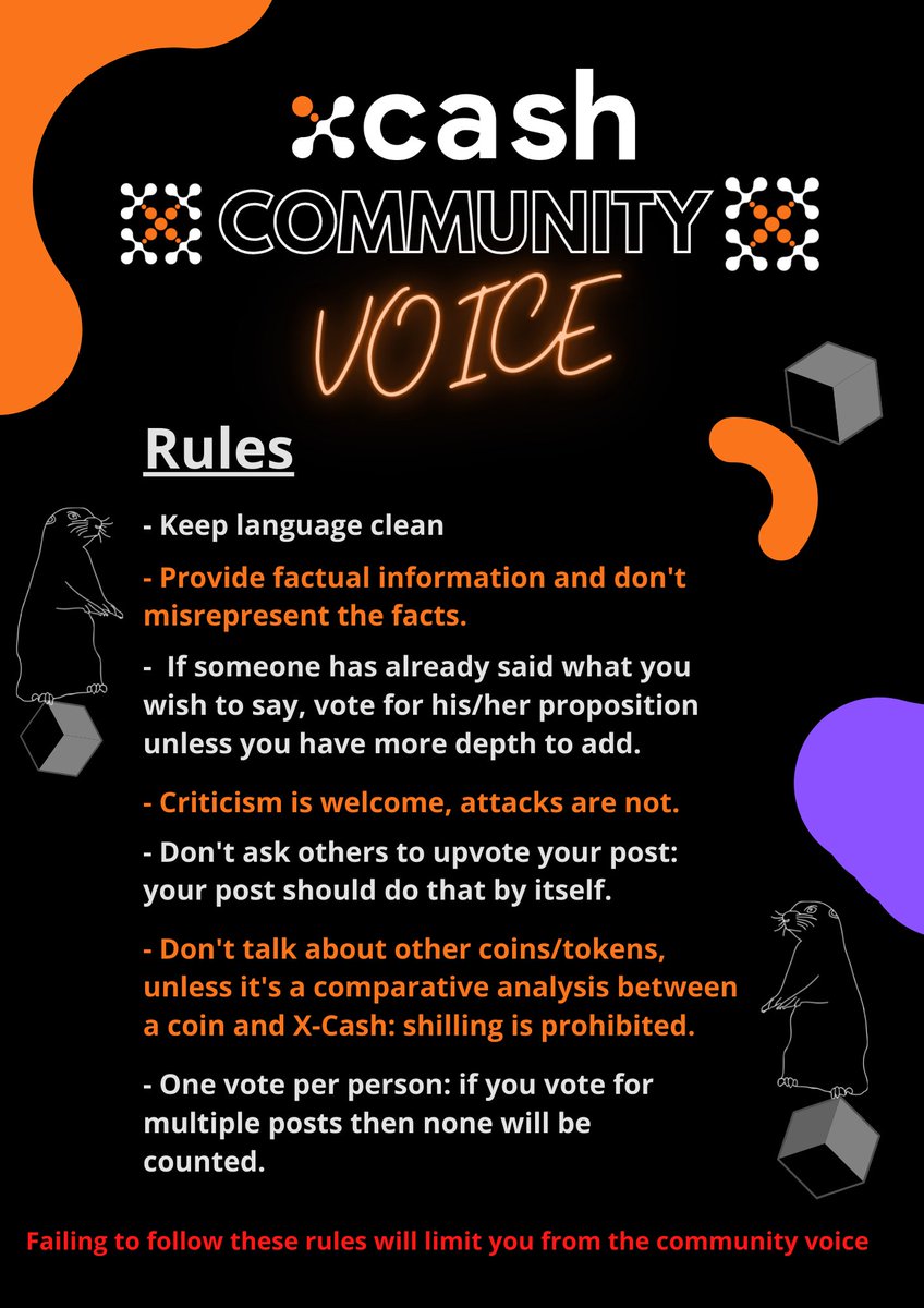 XCashCommunity's tweet photo. Hey 👋

📣Join the new thread this Wednesday in the general channel of the X-Cash Discord and make your thoughts heard ! 📢

⏩https://t.co/houGkLnmpT⏪

#SaveTheDate 😉

#XCASH $XCASH #WEAREXCASH #WXCASH $WXCASH #XCASHDRAGONS @XCashCrypto #CommunityThoughts #CommunityVoice https://t.co/ScHcE7X8mW