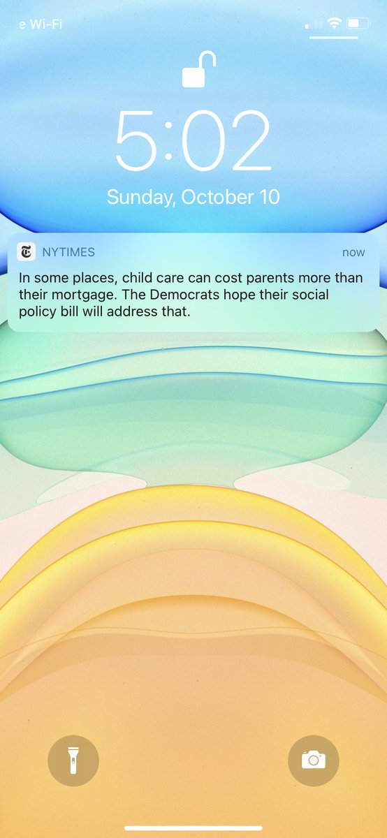 LauraMcSorleyDC's tweet photo. Okay, #childcare is big news (it’s an @nytimes actual news alert!!) and it’s high stakes > for educators, for families, for kids, and for the economy. Let’s #SolveChildCare with #BuildBackBetter. // Reporting from @JasonDeParle. https://t.co/XIKZ6hdune