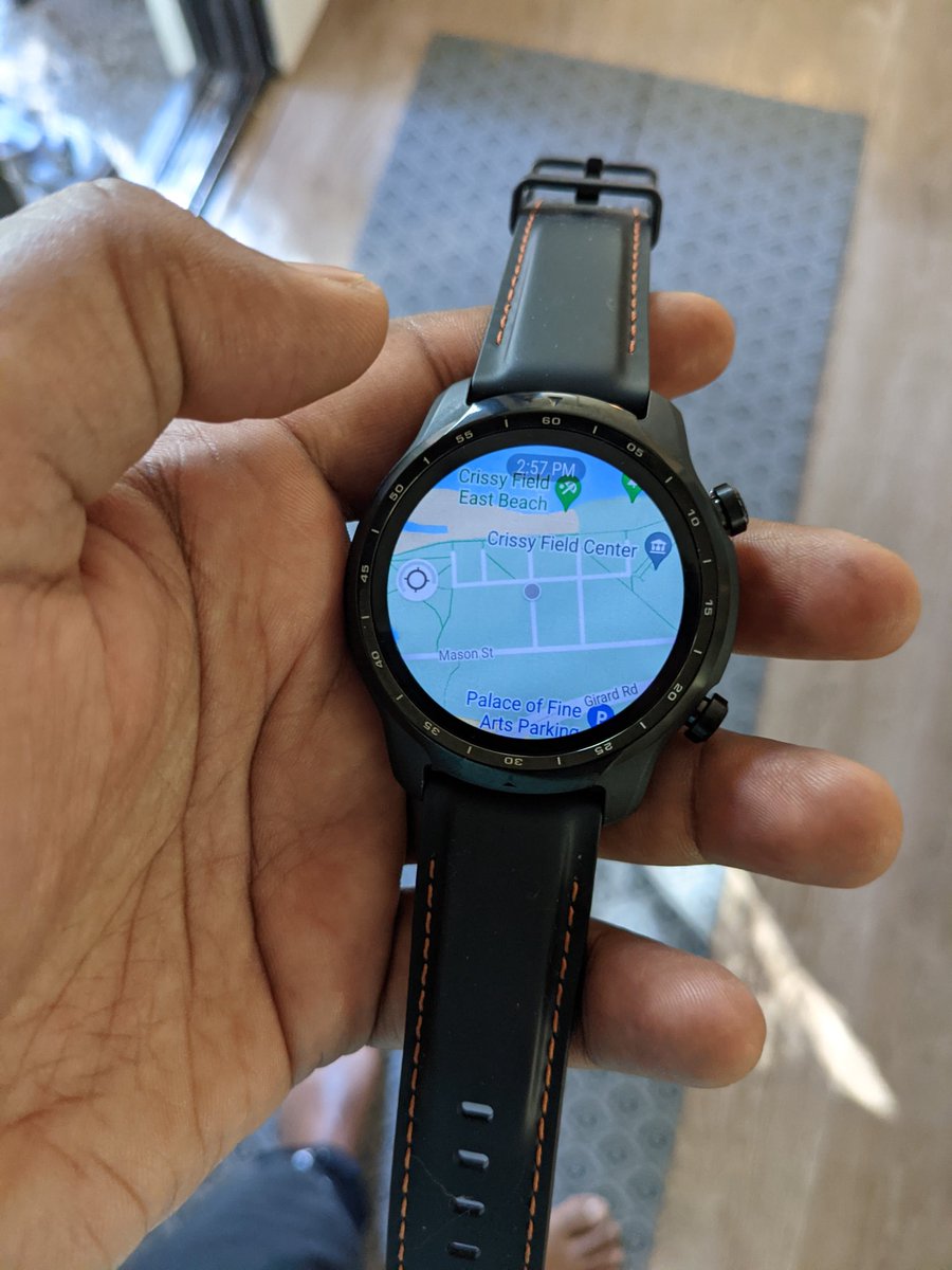 kunalkishan's tweet photo. @Mobvoi_Official My Tickwatch pro 3 #TicWatchPro3Ultra https://t.co/CiFCxNcq61