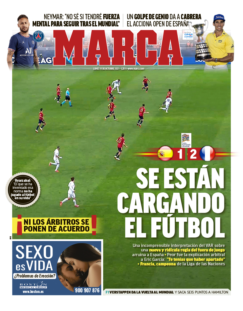 marxismo guión cocina Tiempo de Juego on Twitter: "📰 Portada @marca de hoy 😡 "Se están cargando  el fútbol" 📻 #TertulionTjCOPE https://t.co/ECzceqFQ6k" / Twitter