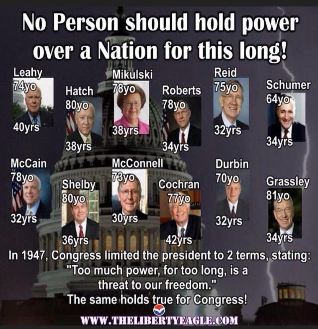 Addy4DJT's tweet photo. Term Limits‼️
@FredP72
@skipmav
@Staniss0
@MP4USA
@45Angel3
@ccdd_pnw
@JVER2ME
@Big4USA
@Carolg117
@CANunez4
@gbrough10
@VEtFeMaLE
@Sami3464S
@Vet4DJT ✈️
@Rickster_75
@DFBHarvard
@MannyCuban
@TrumpPuppy9
@Elenaforever13
@MobyKat6969
@1NJConservative
@OrigTankGordon
@SamGH98239545 https://t.co/IPty5P4p3F