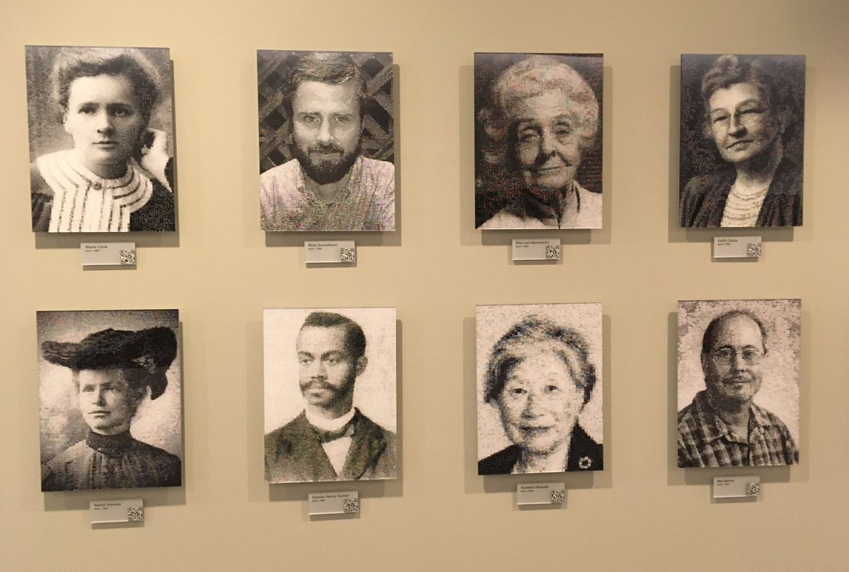 Do you know the saying “you can’t be what you can’t see”? - Often, we are confronted with a very white &amp; male display of science which can feel unwelcoming to #womeninscience &amp; minorities - Recently, <a href="/HHMIJanelia/">HHMI | Janelia</a>’s “wall of inspiration” was updated to prove the opposite 😍👇