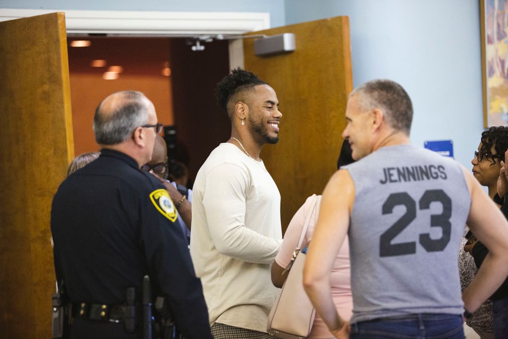 TheRJFoundation's tweet photo. Community is Everything!💚⠀
⠀
⁣#RashadJennings180Weekend #180Weekend #RJF #Camp180 #180RoundTable #SilentAuction #RashadJennings #Programs #Philanthropy #Fundraise #Donate #NonprofitOrganization #Lynchburg #Virginia⠀ https://t.co/M00zEvBZxp