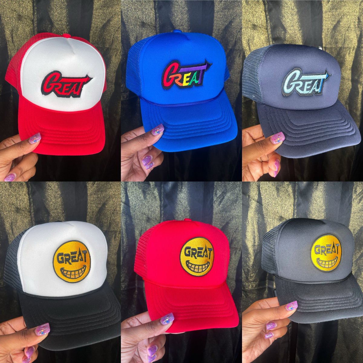 I Just Started My Clothing Line 💦

It’s Called <a href="/greatclothingco/">GCC</a> 🔥

Great Stands For:
G.et R.icher E.veryday A.nd T.hrive

I Love Hats So I Had To Release These Junts 1st 🧢 

Would You Rock One Of These? 🤔

You Can Buy One Here: thatsbreezysboutique.com