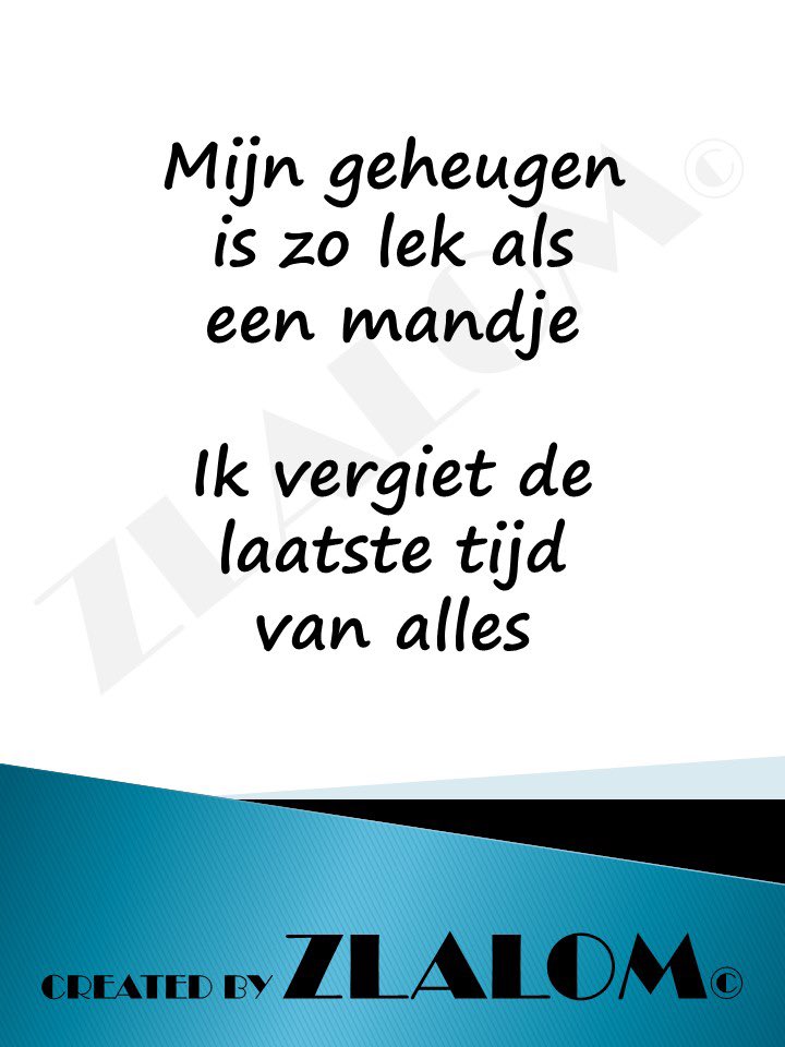 ZLALOM_NL's tweet photo. Geen herinnering aan
#Zigzag #taal #nederlands #humor #glimlach #news #bitcoin #goodmorning #funny #beautiful #quoteoftheday #lol #fun #smile #quotesdaily #instaquote #MarkRutte #memory #geheugen #zeef #geenherinneringaan #rutte #ruttedoctrine #leugens #hoedan https://t.co/D9jdDsluAK