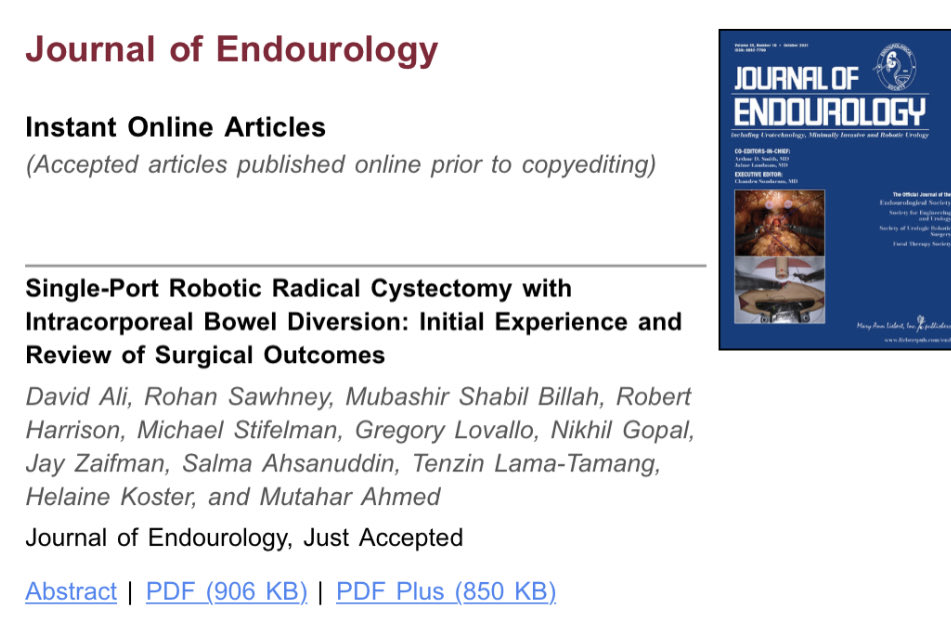 mdstifelman's tweet photo. Excited to see ⁦@HUMCUrology⁩ publishing on their vast (>400) SP experience.  This one outlines very novel approaches for female orthotopic neobladder using SP and NOTES. Looking forward to sharing more. ⁦@_bobbyharrison⁩ ⁦@RoboticsUrology⁩ ⁦@MSBillah_md⁩ https://t.co/gQlRgklkPB