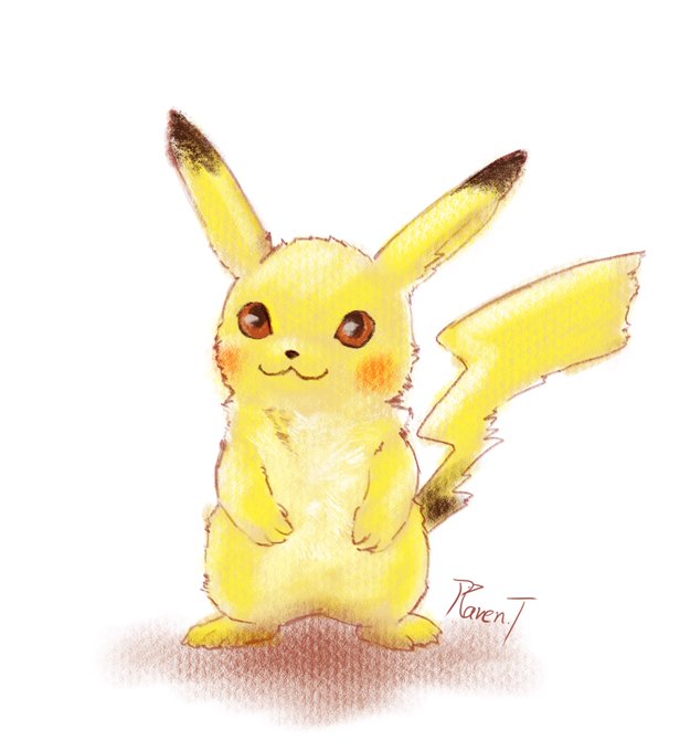 ピカチュウの絵のtwitterイラスト検索結果