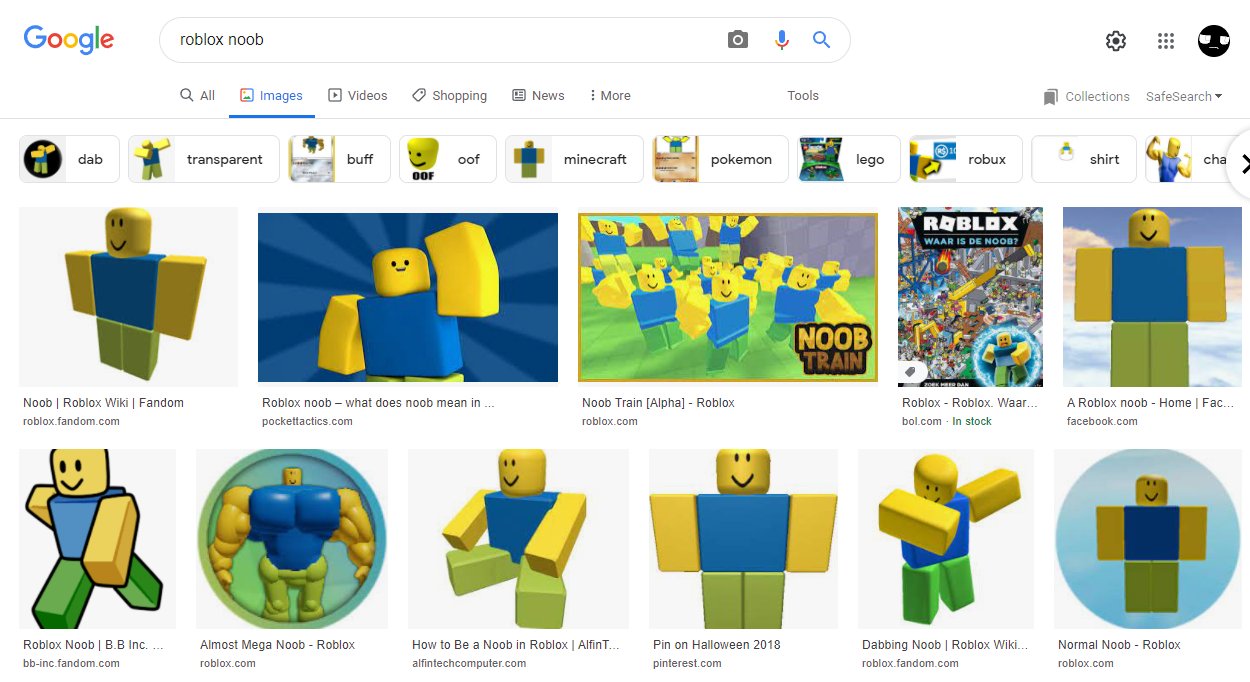 Noob, Roblox Wiki