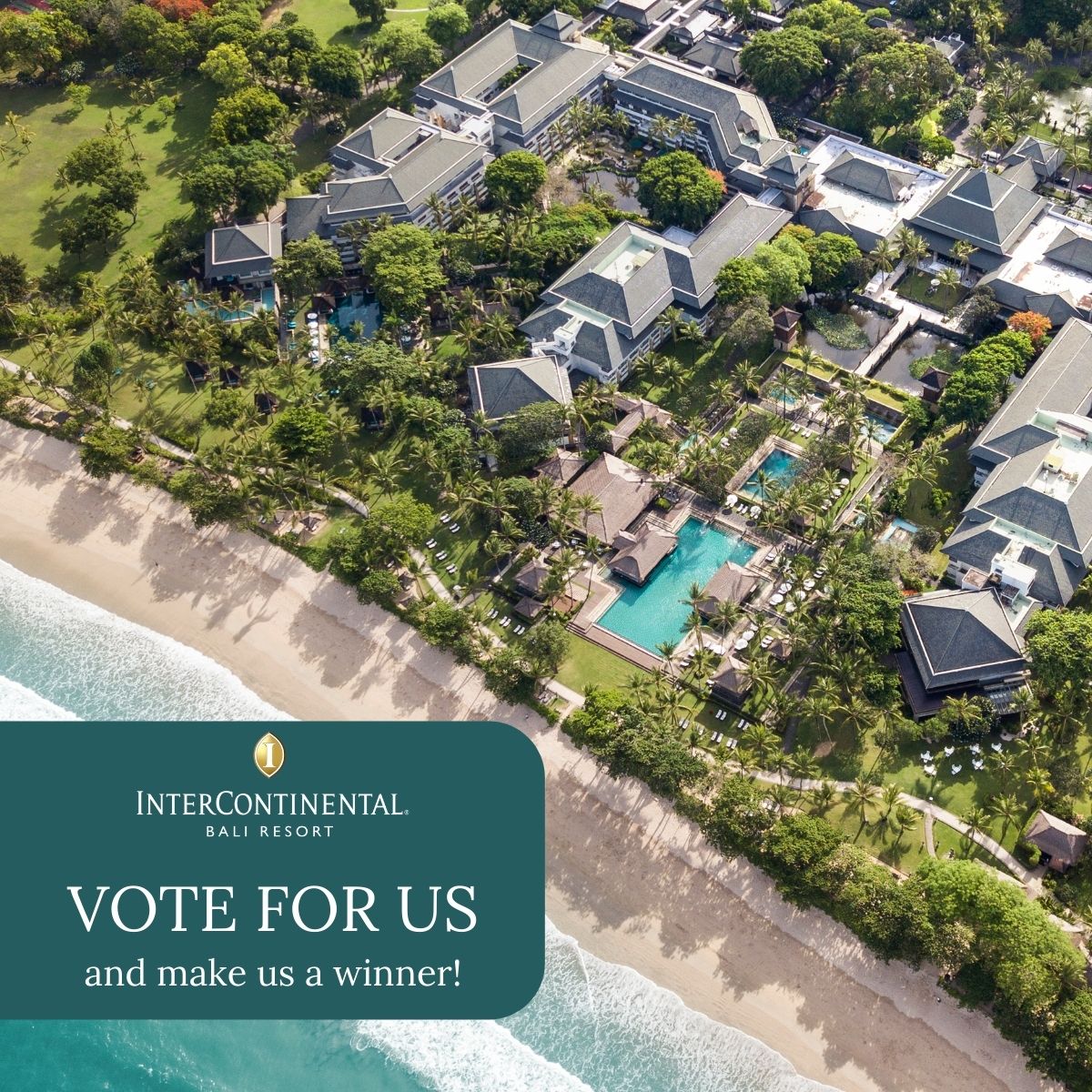We are nominated for the 28th annual World Travel Awards 2021 on: World's Leading Executive Club Lounge, World's Leading Luxury Beach Resort, World's Leading Luxury Family Resort, World's Leading Luxury Wedding Resort

worldtravelawards.com/vote