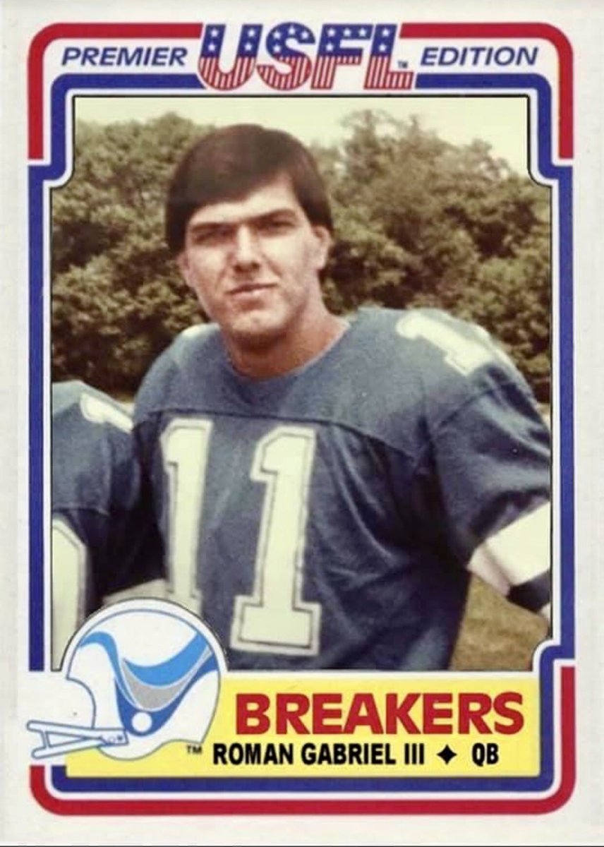 RomanGabriel3rd's tweet photo. #oldschool #bostonbreakers #USFL #quarterback @OnlyInBOS @BostonDotCom @Trueboundaries @Atownfootball @CoachCroick @COD_Athletics @garyplunkett1 @UNMLoboFB @ScottHamilton1 @enpforums @LeslieGray15 @r_senter @LindsayM_Sports @leighsteinberg https://t.co/EUgAdsyoJx