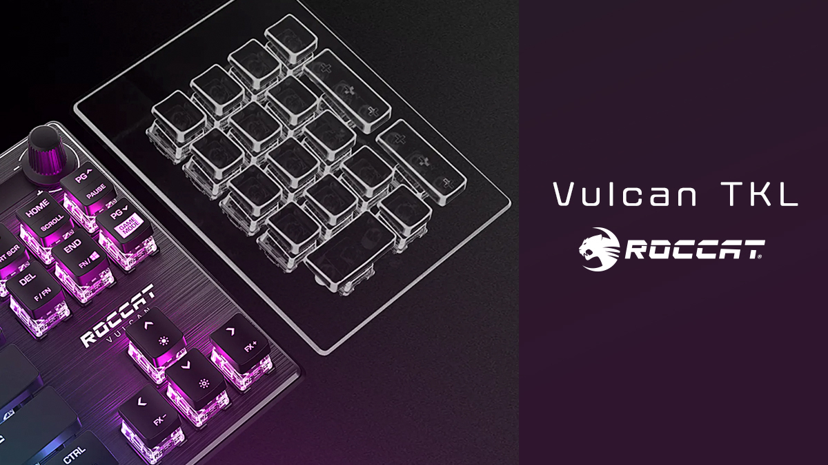 turtlebeach_jp's tweet photo. 【実用的なテンキーレス】
キーボード：Vulcan TKL 
ROCCATの最先端メカニカルスイッチ「Titan Switch Mechanical」が導入されていますﾐ★(*^▽ﾟ)v🎶

テンキーレスでコンパクトながらもあらゆる機能が備わったキーボードです⌨️💫

#ROCCAT https://t.co/1YCzQAoFSi
