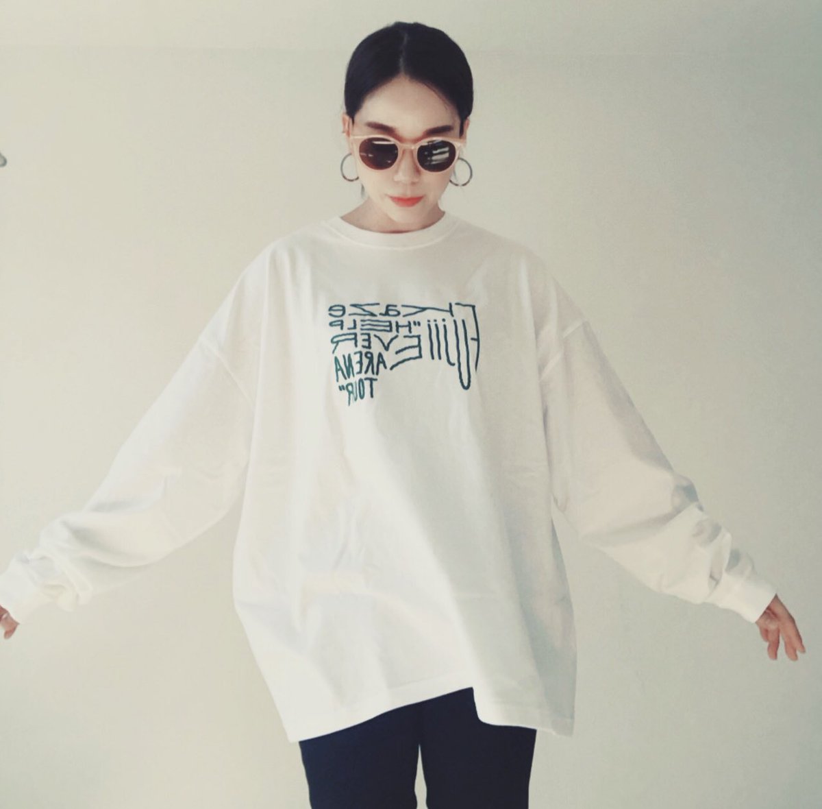 藤井風 HEATour long sleeve T-shirts - Tシャツ/カットソー(七