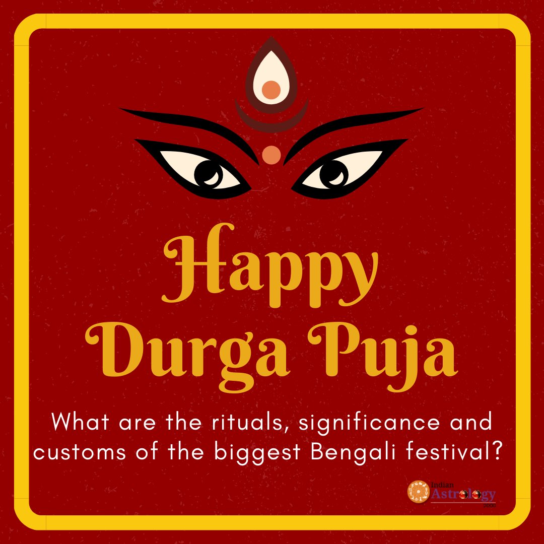 Astrology2000's tweet photo. Durga Puja is the most popular festival among the Bengali community and is celebrated with great enthusiasm and joy in all part of India

https://t.co/ESKAm1hbMc

#DurgaPuja2021 #DurgaPujo #durgapooja #Navratri #Dussehra https://t.co/UYfupVG52U
