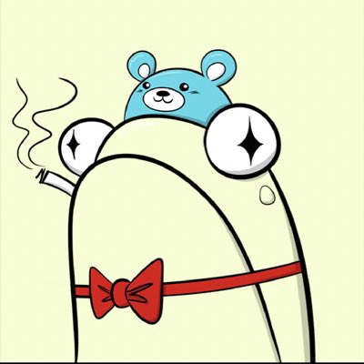 xavixmx's tweet photo. Ribbit @FlyFrogsNFT #NewProfilePic https://t.co/8ZhnWlkNAo